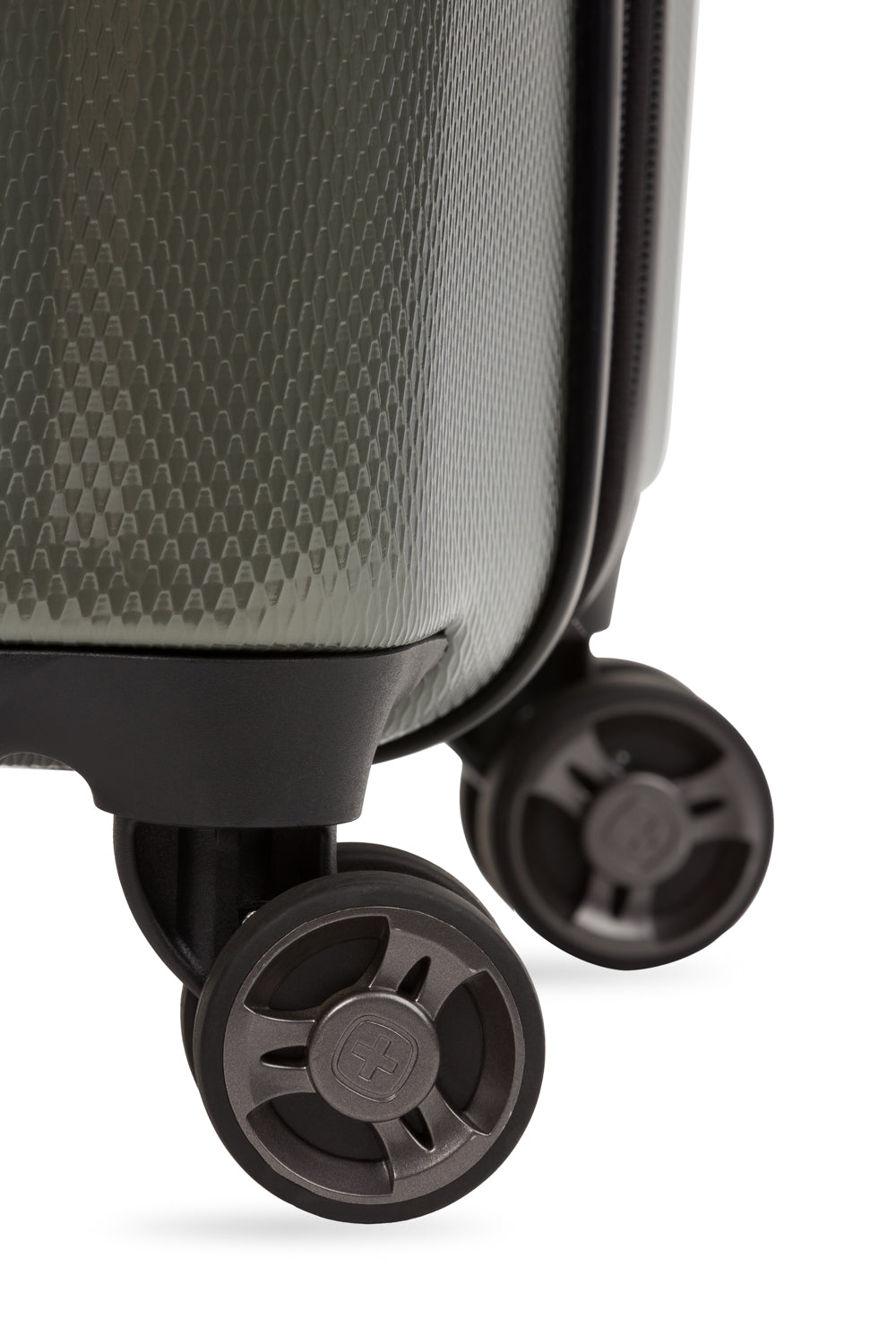 SWISSGEAR Energie Large Checked Spinner - Olive Green - 09