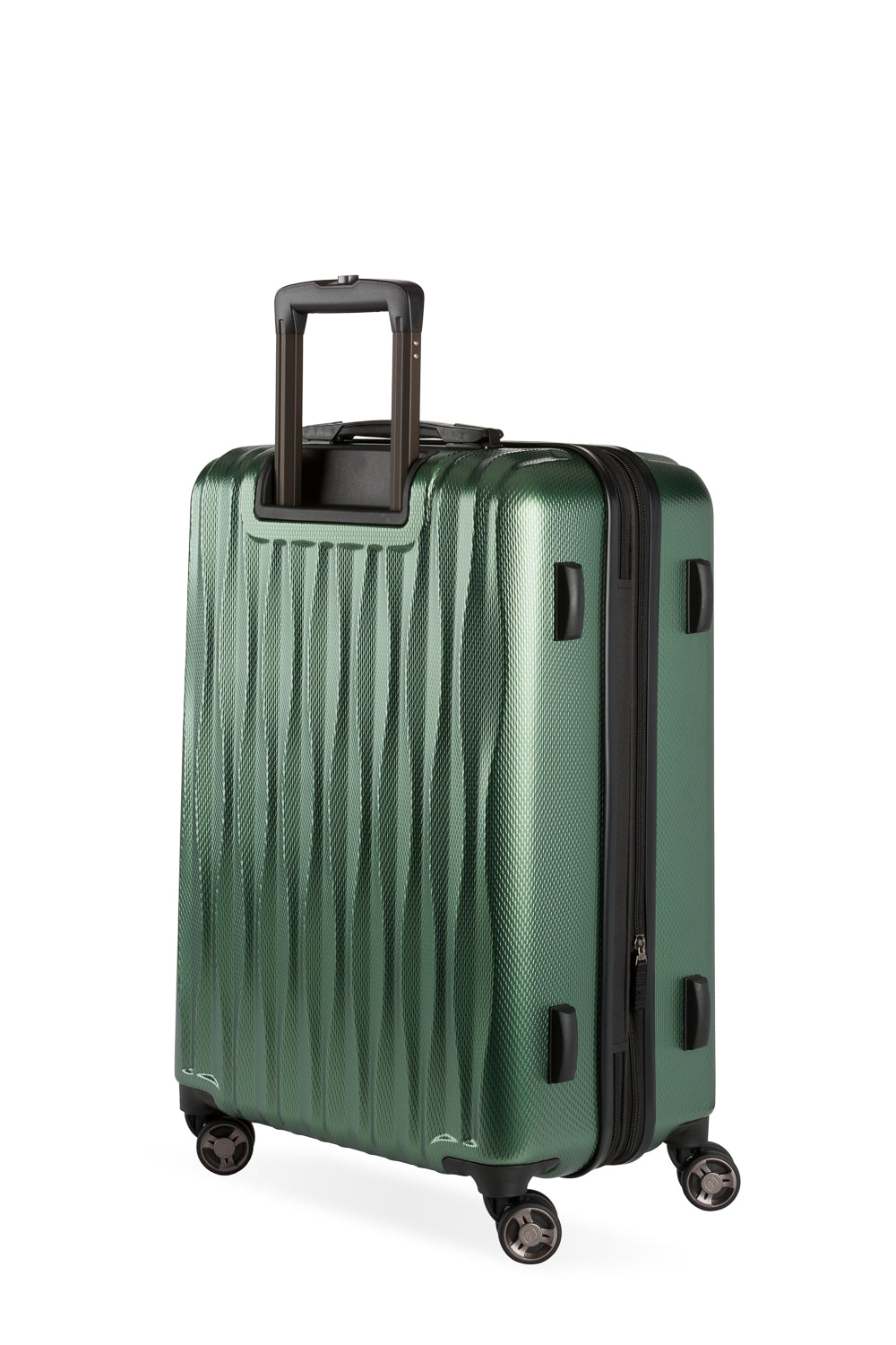 SWISSGEAR Energie Medium Checked Spinner in Verdun Green