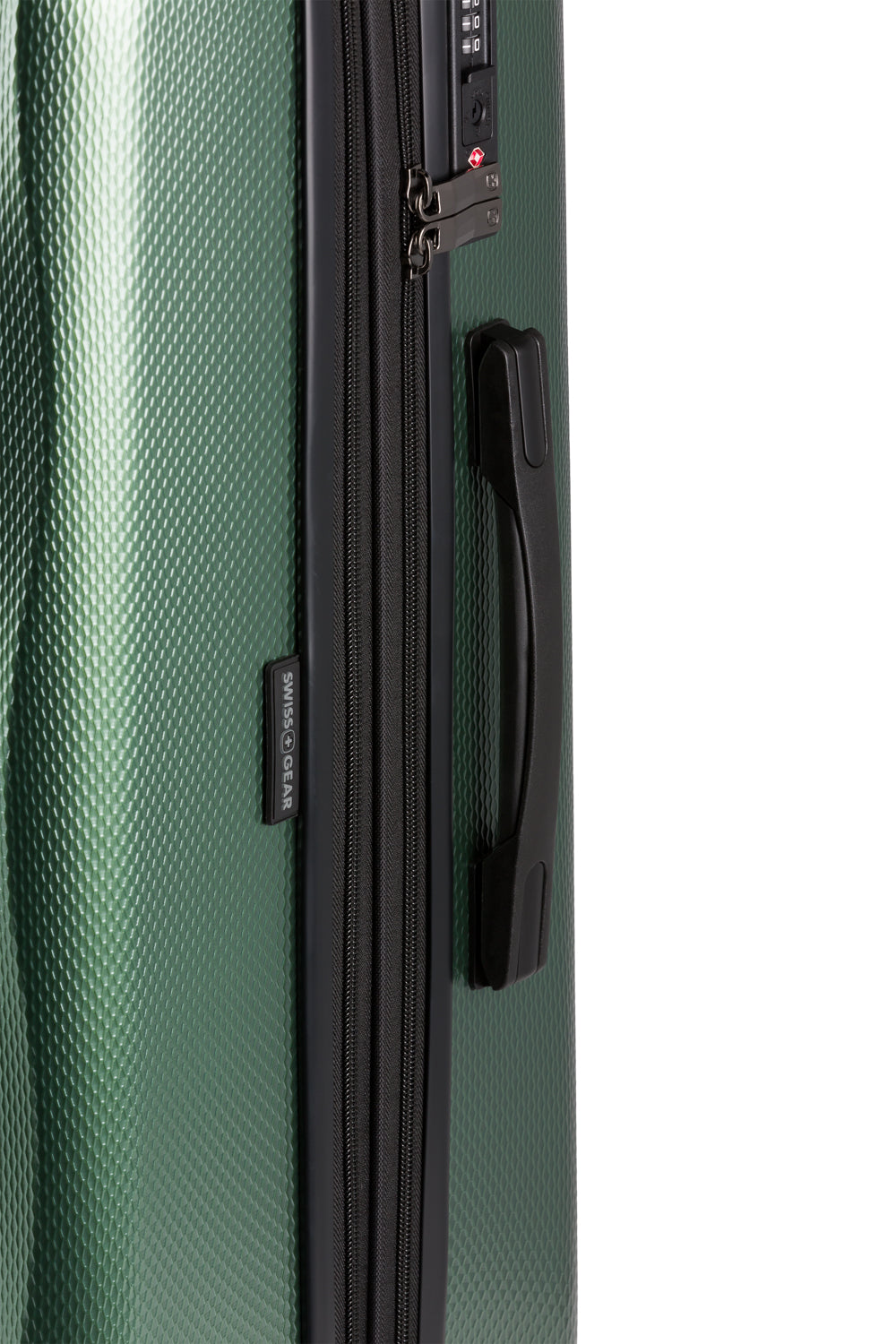 SWISSGEAR Energie Medium Checked Spinner - Verdun Green - 10