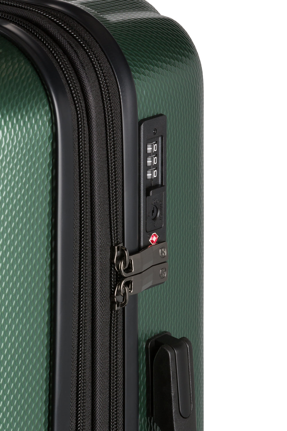 SWISSGEAR Energie Medium Checked Spinner - Verdun Green - 08