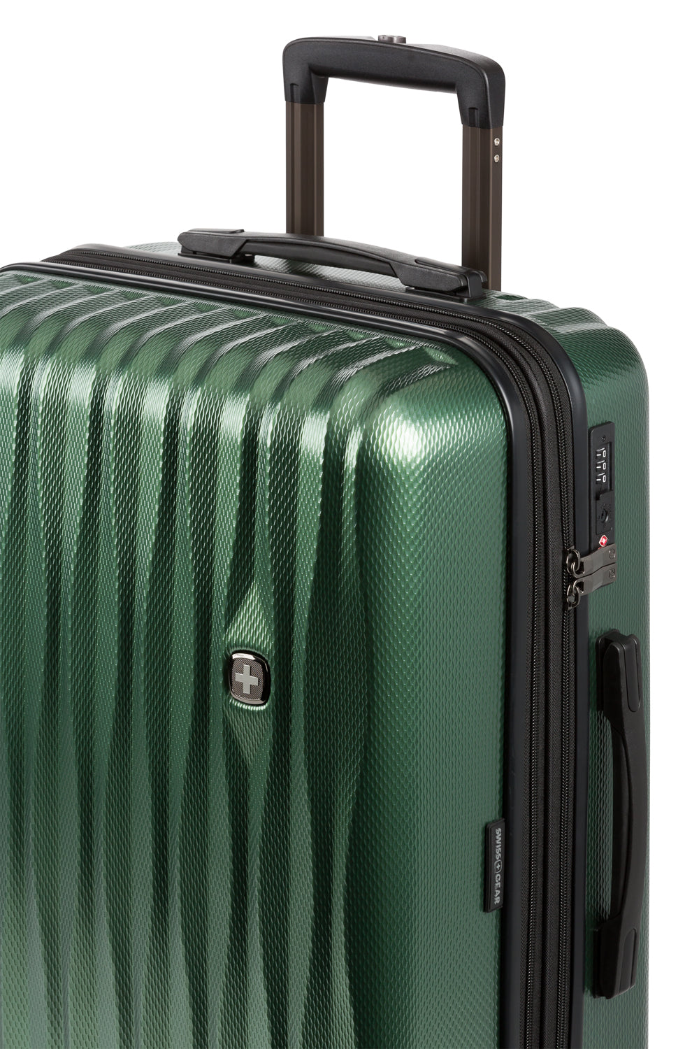 SWISSGEAR Energie Medium Checked Spinner - Verdun Green - 12
