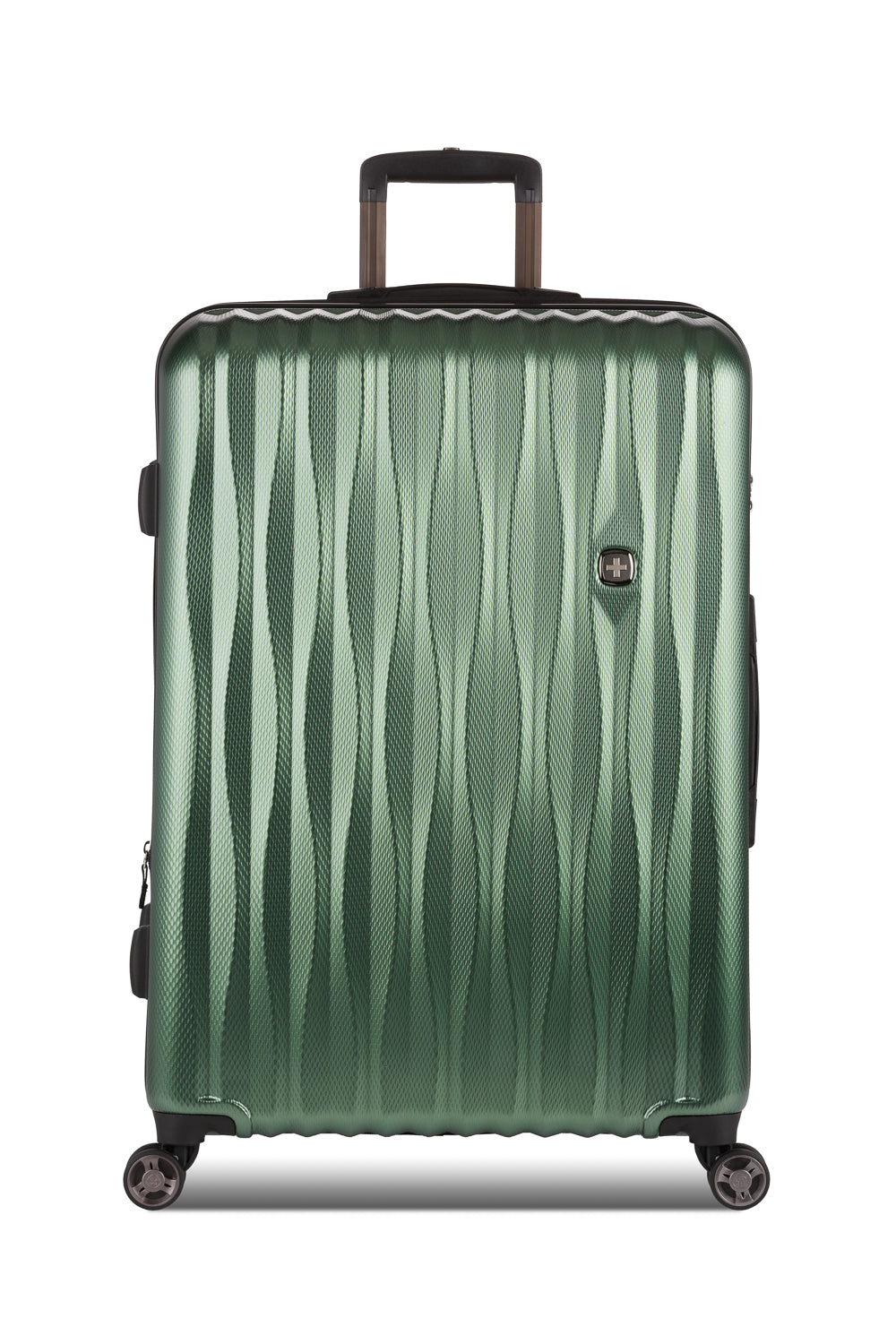 SWISSGEAR Energie Large Checked Spinner - Verdun Green - 05