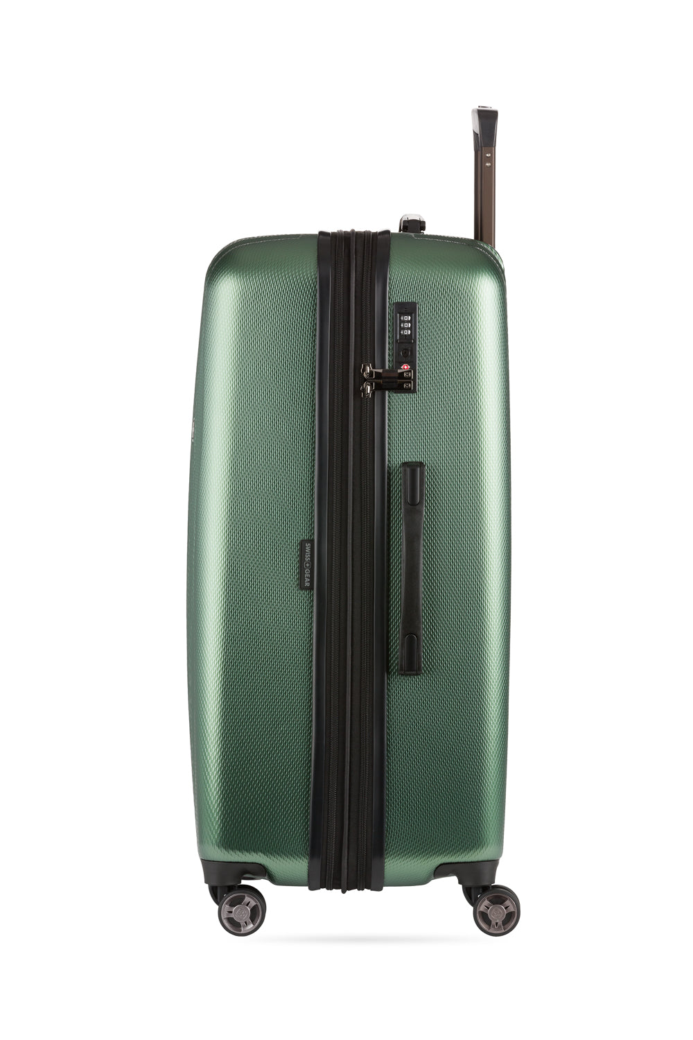 SWISSGEAR Energie Large Checked Spinner - Verdun Green - 03