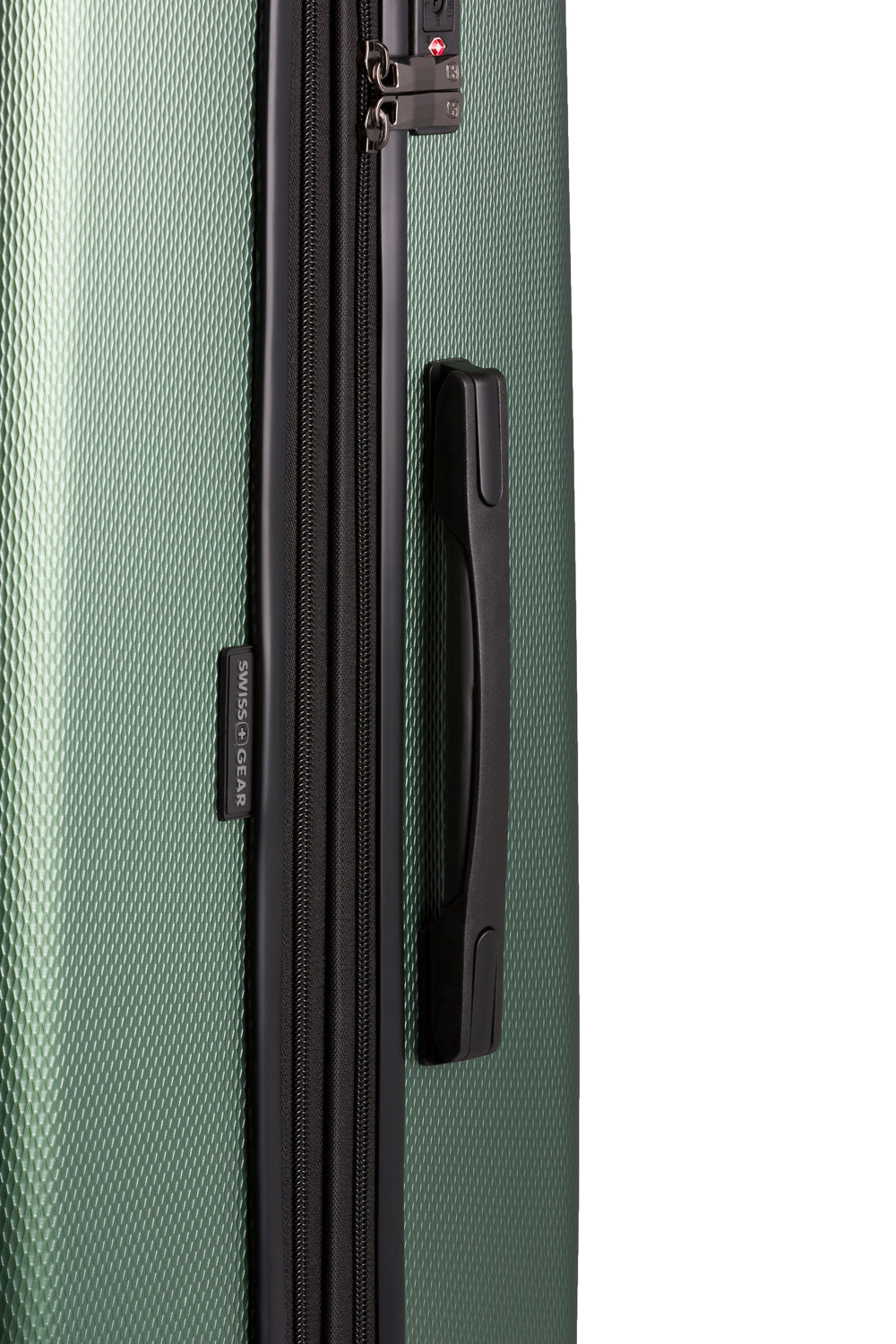 SWISSGEAR Energie Large Checked Spinner - Verdun Green - 10