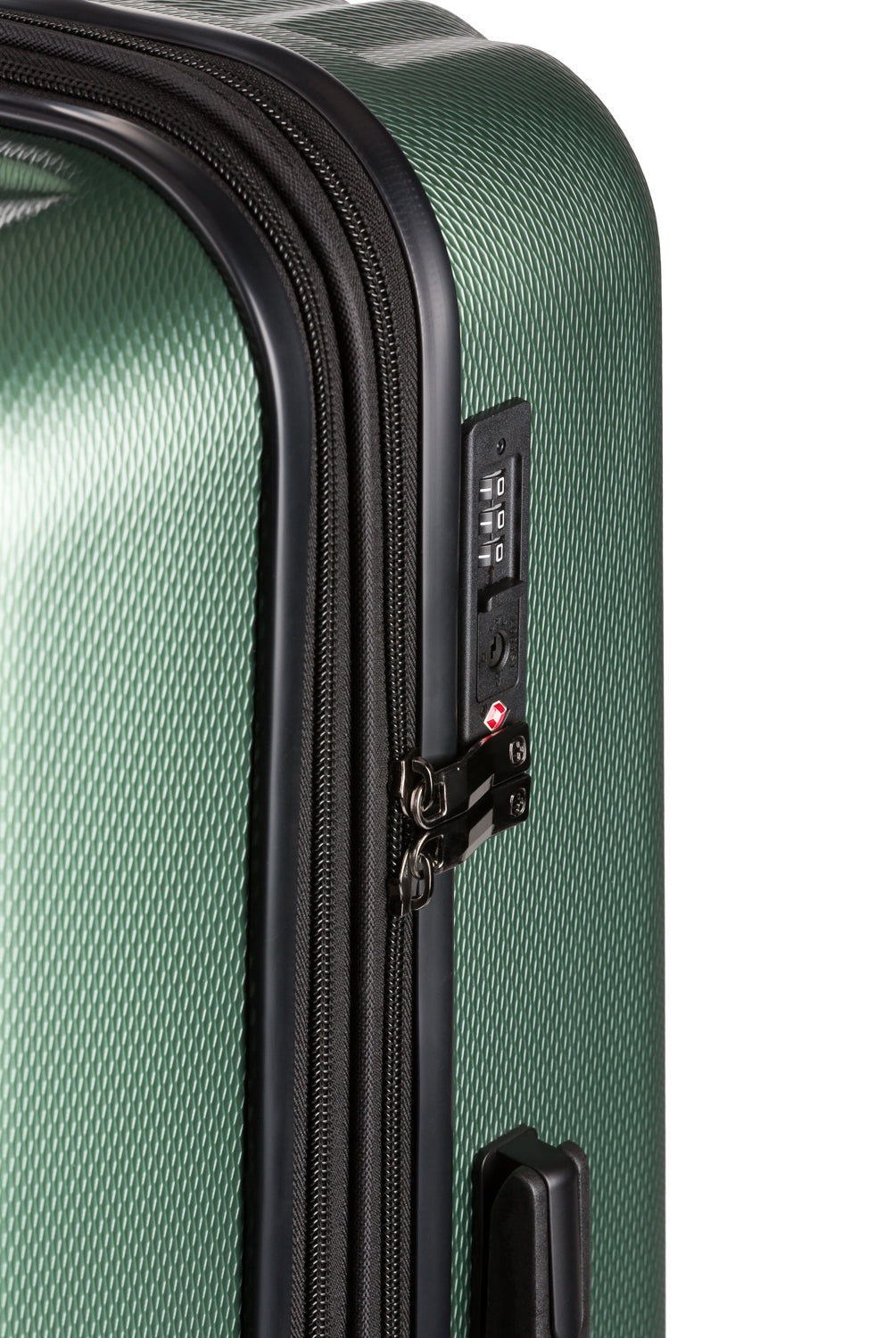 SWISSGEAR Energie Large Checked Spinner - Verdun Green - 08