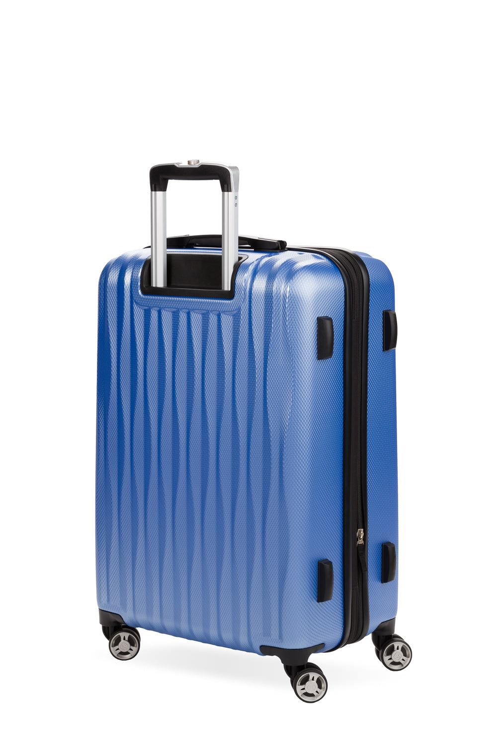 SWISSGEAR Energie Medium Checked Spinner - Periwinkle - 02