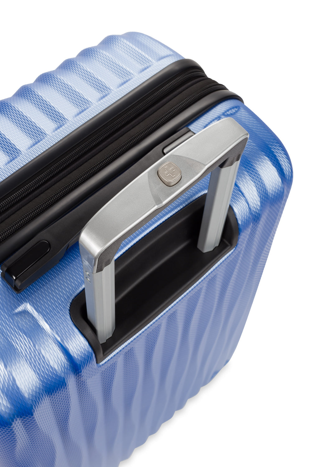 SWISSGEAR Energie Medium Checked Spinner - Periwinkle - 06