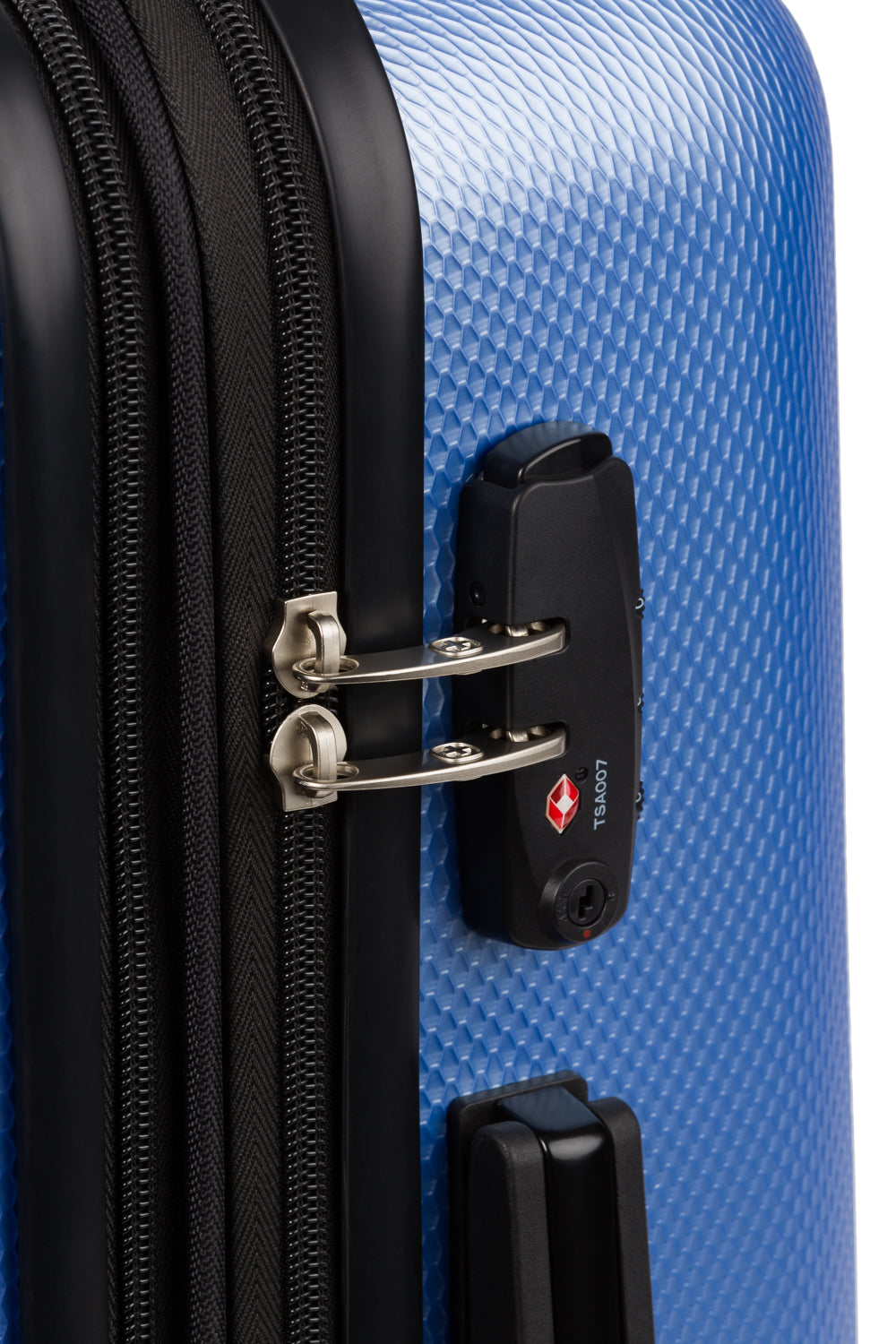 SWISSGEAR Energie Medium Checked Spinner - Periwinkle - 08