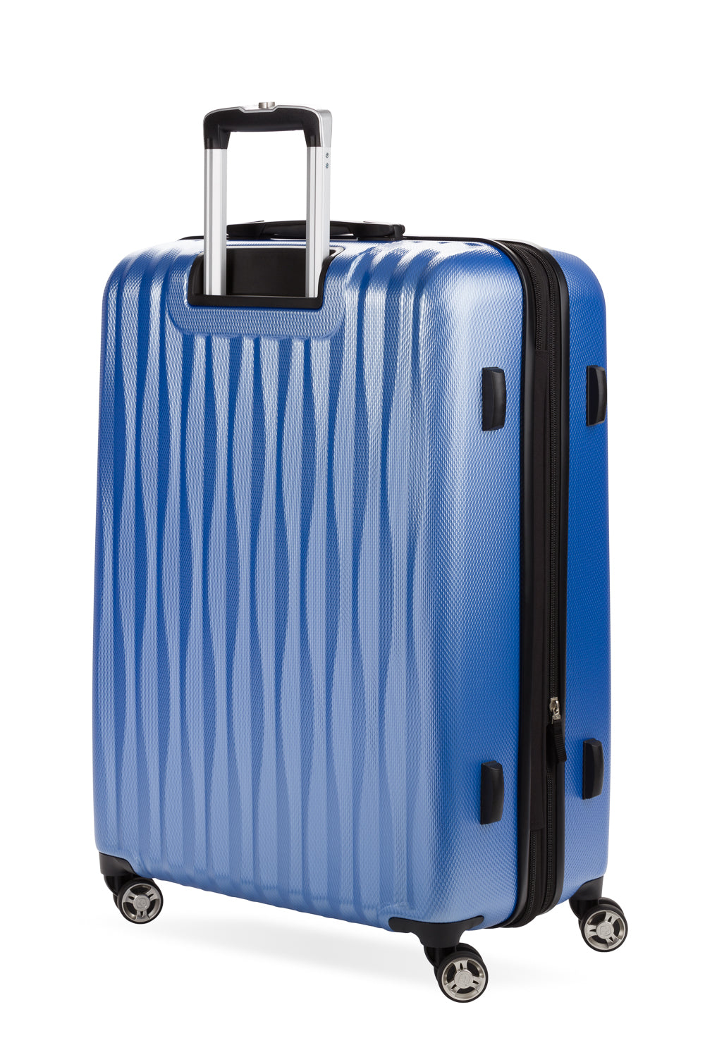 SWISSGEAR Energie Large Checked Spinner - Periwinkle - 02