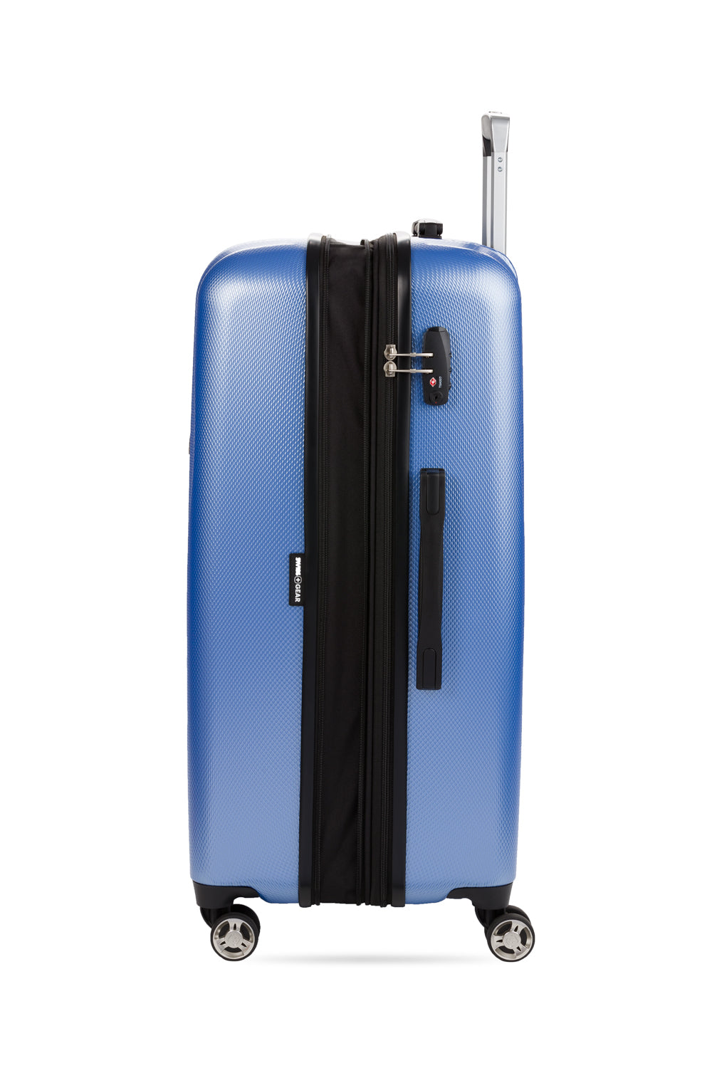 SWISSGEAR Energie Large Checked Spinner - Periwinkle - 04