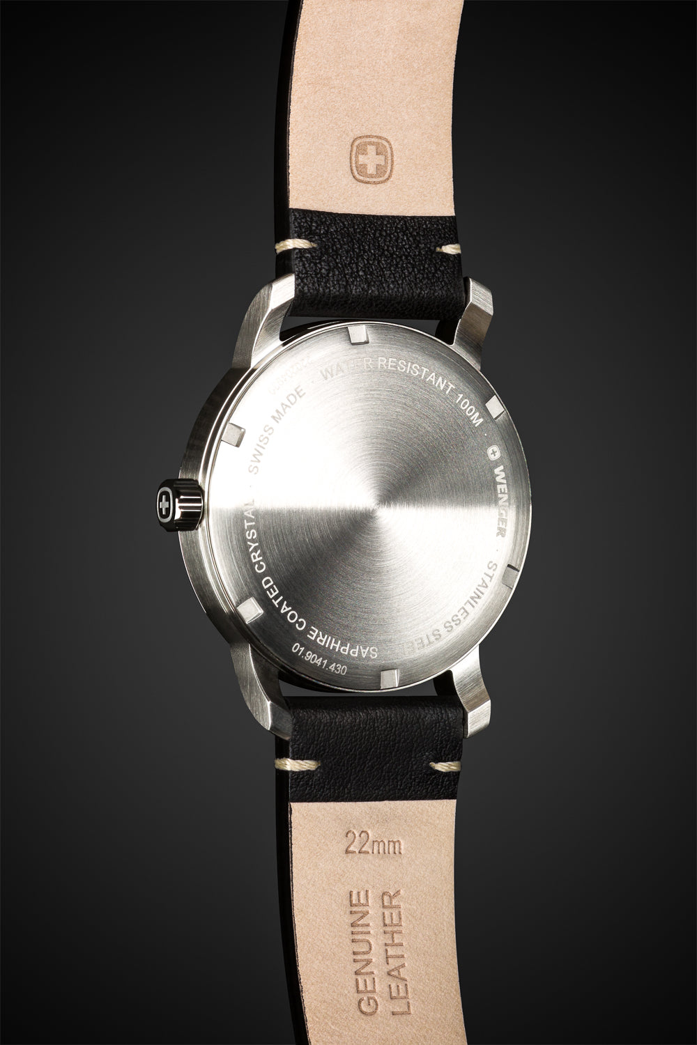 SWISSGEAR Legacy Swiss Watch - Black/Silver - 06