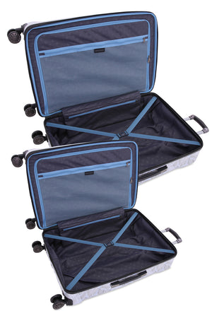 Swissgear 7330 Expandable Hardside Spinner Luggage 2PC Set - With elastic tie-down clothing straps