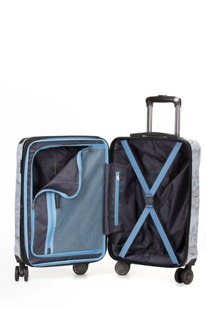 Swissgear 7330 Expandable Hardside Spinner Luggage Split-case design
