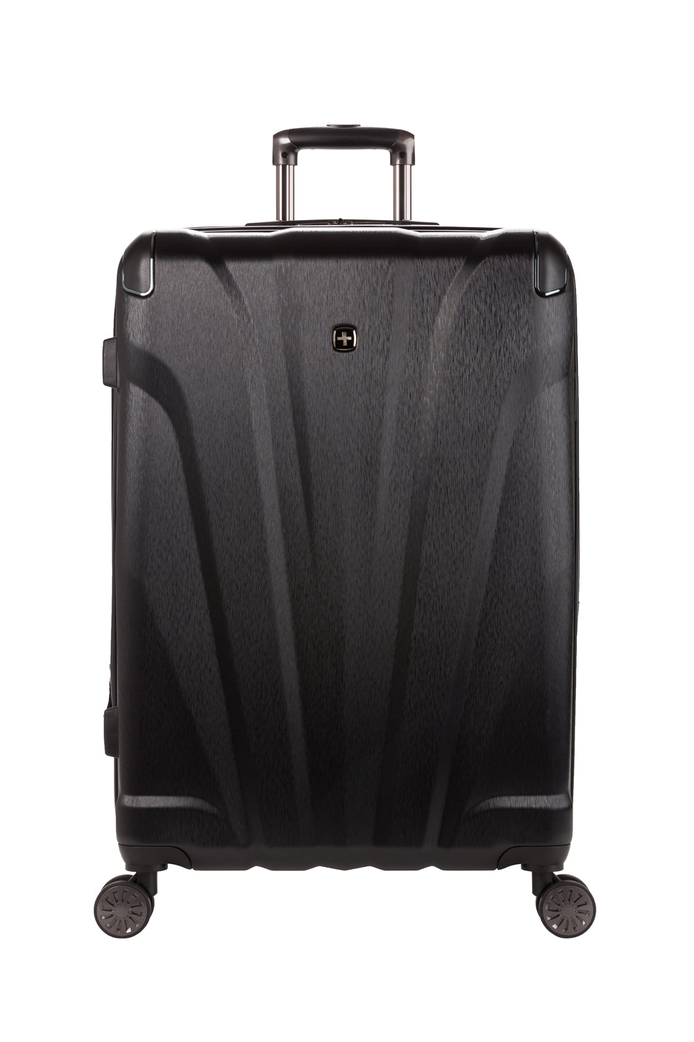 SWISSGEAR Cascade Large Checked Spinner in Black