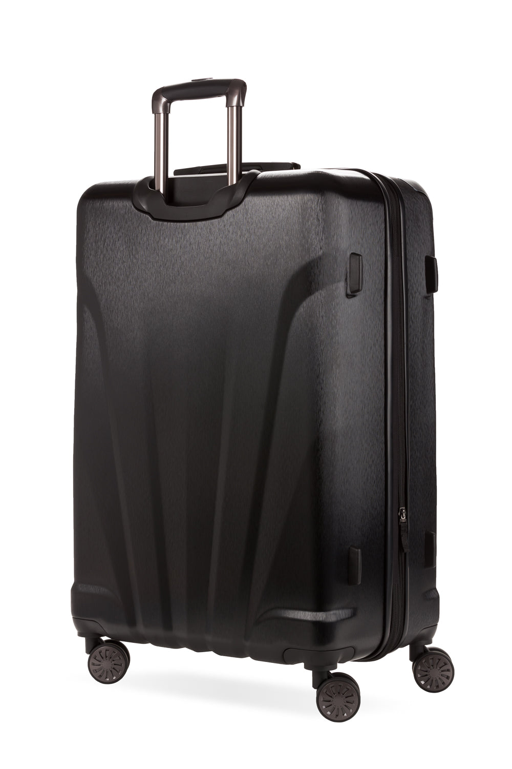 SWISSGEAR Cascade Large Checked Spinner in Black