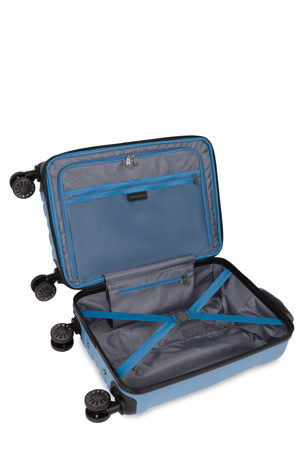SWISSGEAR Cascade Carry-On Spinner - Light Blue - 06