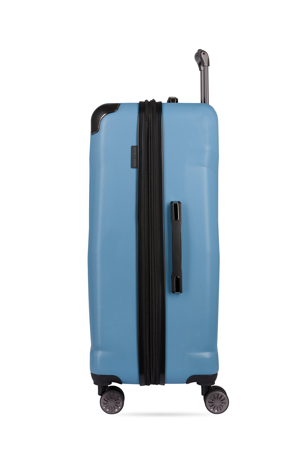 SWISSGEAR Cascade Large Checked Spinner - Light Blue - 04