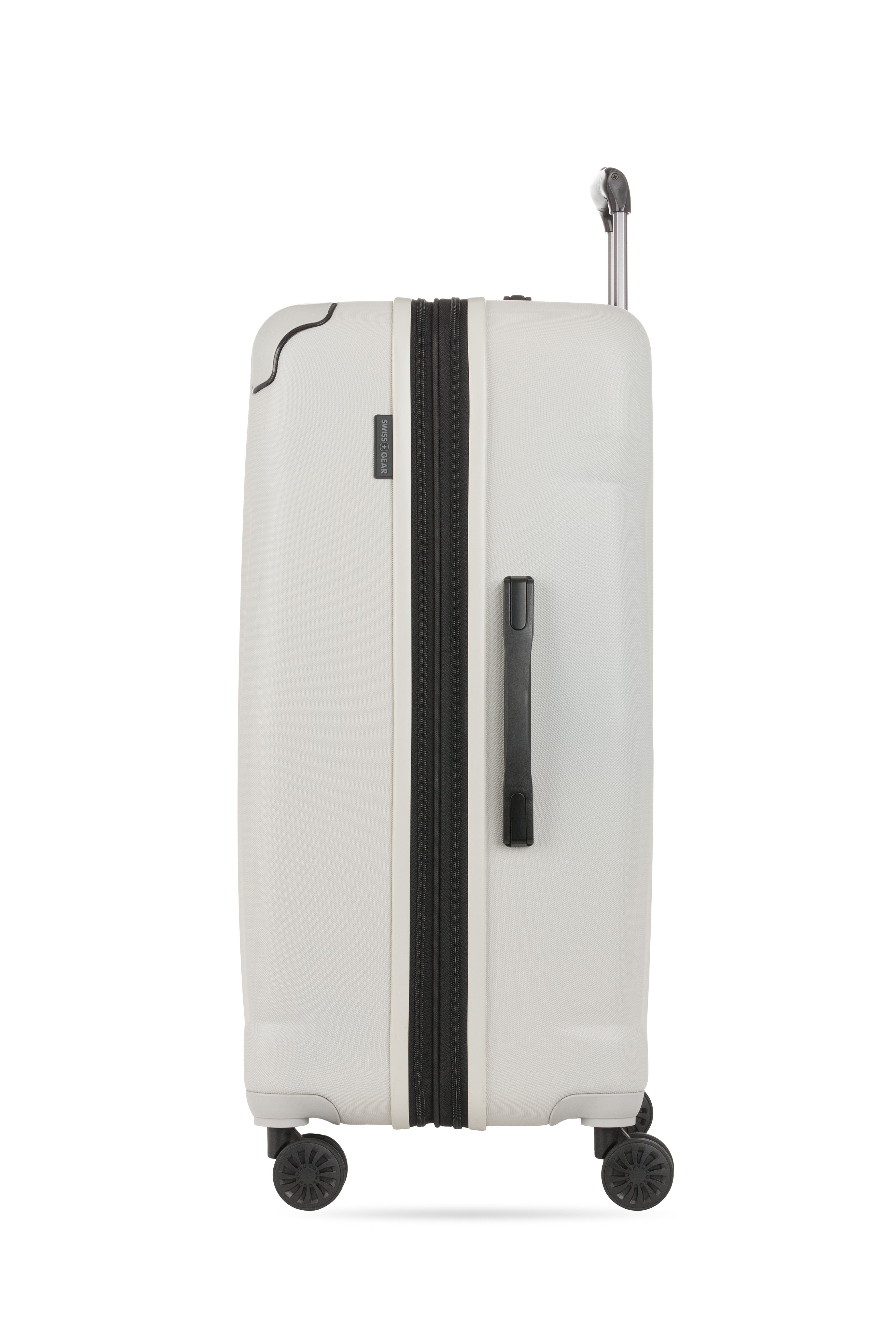 st tail  ナイデッカー CASCADE W WHITE 23 SWISSGEAR Cascade Large Checked Spinner in Light Grey