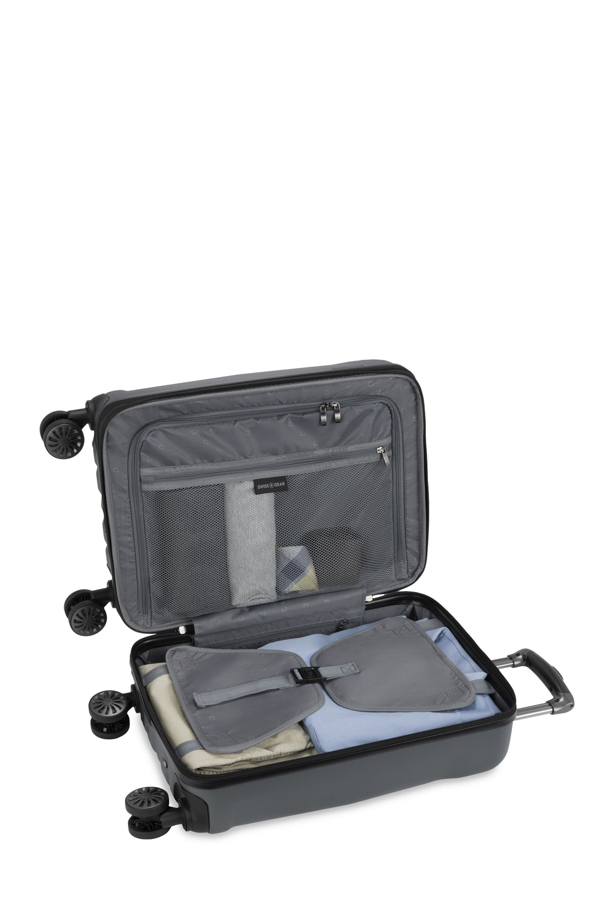 SWISSGEAR Cascade Carry-On Spinner - Dark Grey - 11