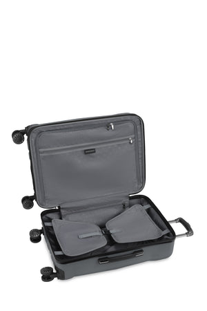 SWISSGEAR Cascade Medium Checked Spinner in Dark Grey