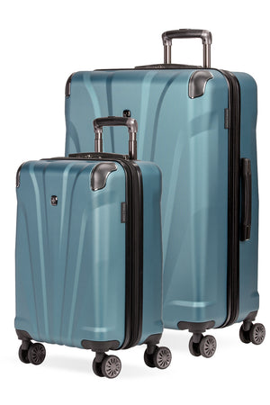 Swissgear 7330 Expandable 2pc Hardside Spinner Luggage Set - Teal