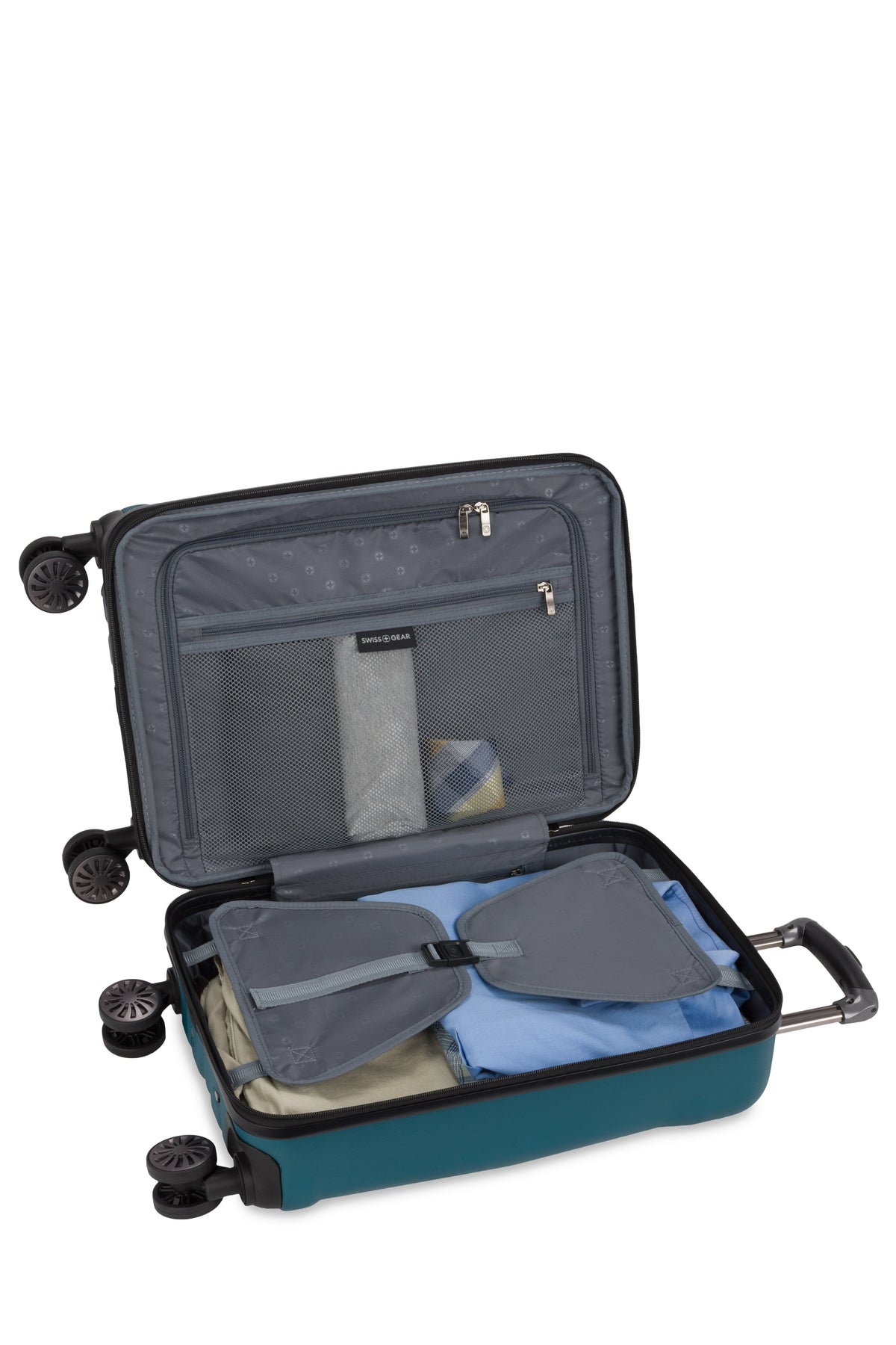 SWISSGEAR Cascade Carry-On Spinner - Teal - 04