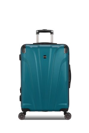 SWISSGEAR Cascade Medium Checked Spinner in Teal