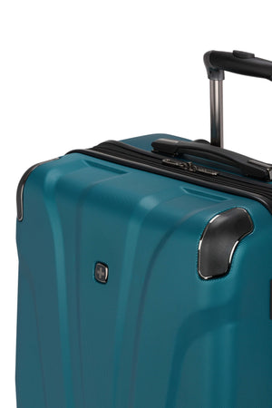SWISSGEAR Cascade Medium Checked Spinner in Teal