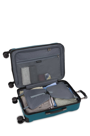 SWISSGEAR Cascade Medium Checked Spinner in Teal