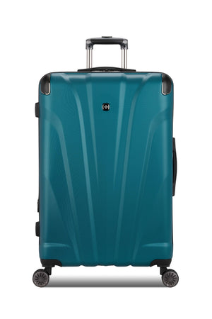 SWISSGEAR Cascade Large Checked Spinner in Teal