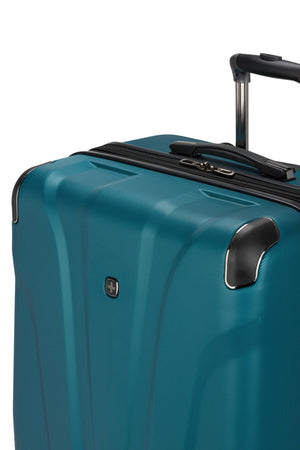 SWISSGEAR Cascade Large Checked Spinner in Teal