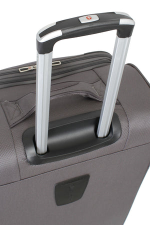 Swissgear 7362 Expandable 3pc Liteweight Spinner Luggage Set - Gray