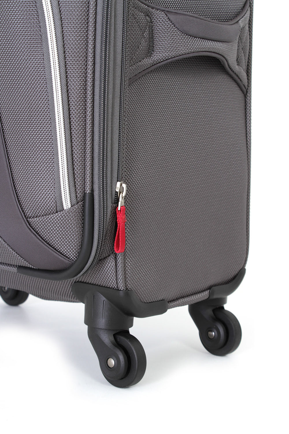 Swissgear 7362 Expandable 3pc Liteweight Spinner Luggage Set - Gray
