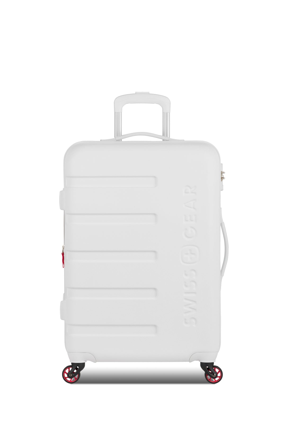 SWISSGEAR Signature Medium Checked Spinner - White - 03