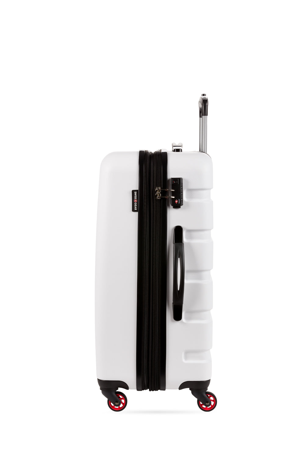 SWISSGEAR Signature Medium Checked Spinner in White