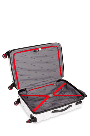Swissgear 7366 23” Expandable Hardside Luggage - Elastic tie-down clothing straps