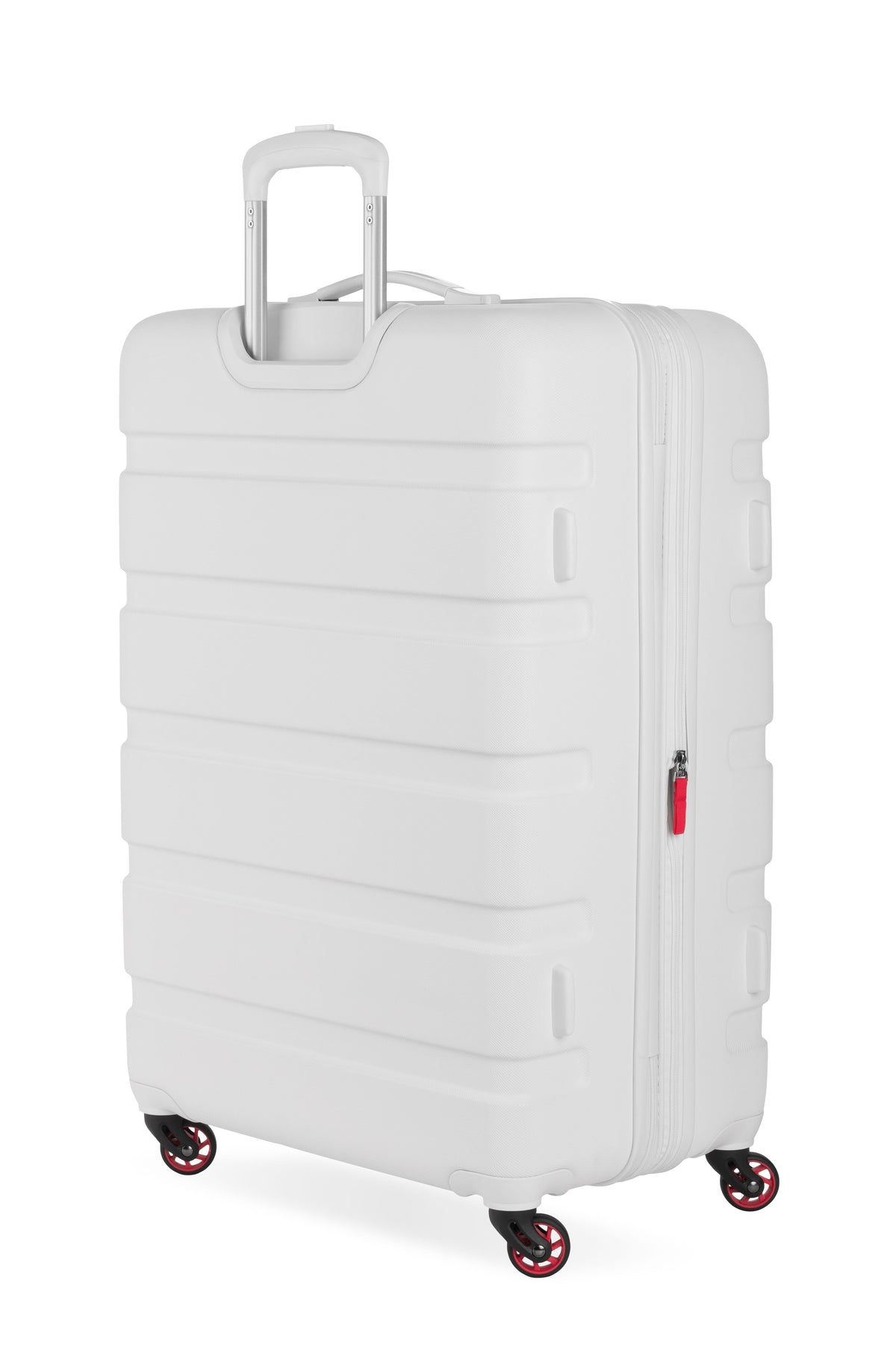 SWISSGEAR Signature Large Checked Spinner - White - 02