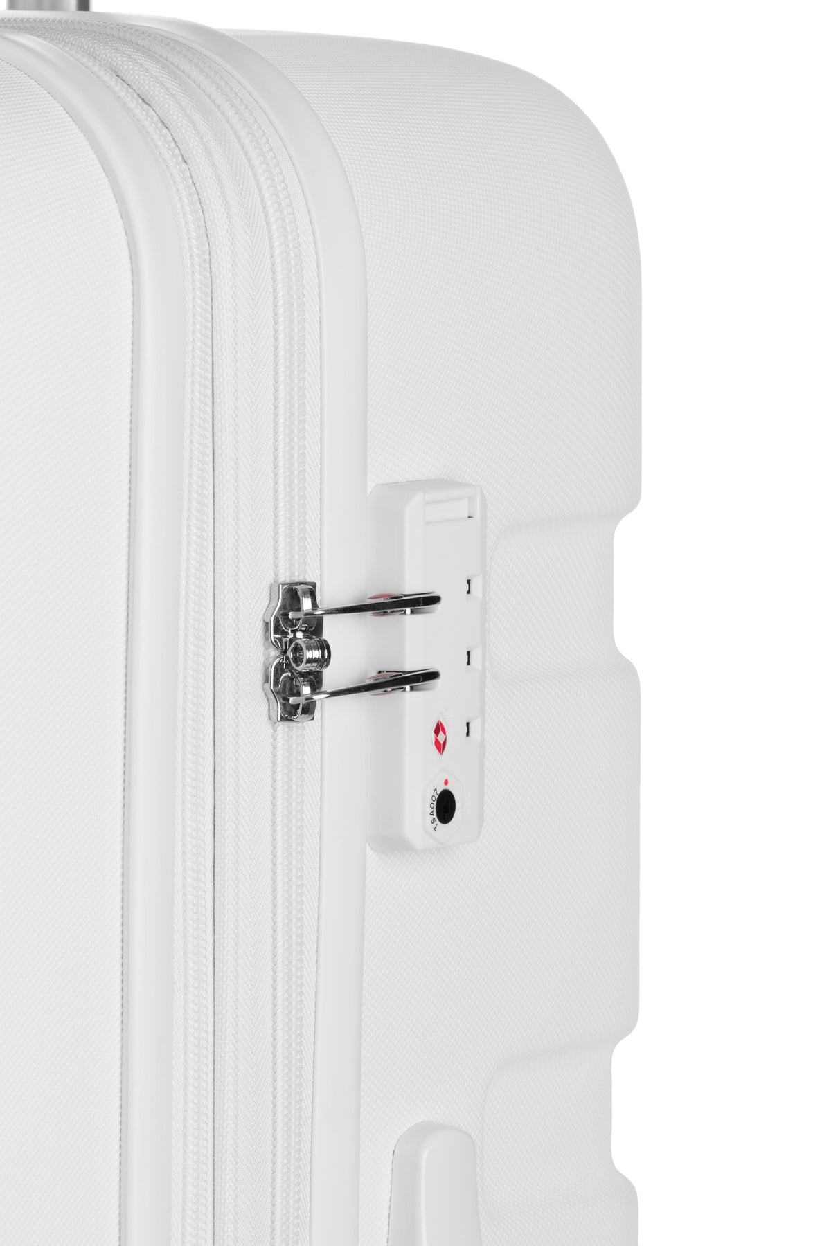 SWISSGEAR Signature Large Checked Spinner - White - 08