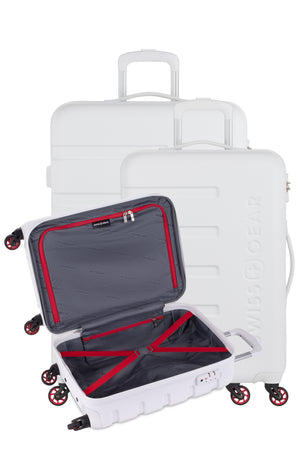 SWISSGEAR Signature 3-Piece Spinner Set in White