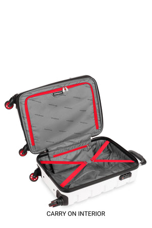 SWISSGEAR Modern Traveler Bundle in White/Black/Grey