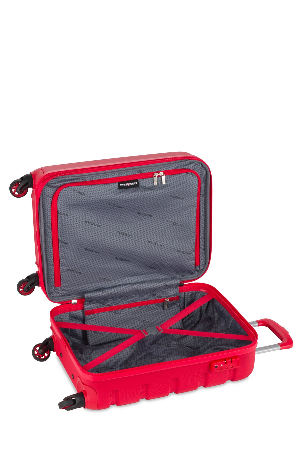 SWISSGEAR Signature Carry-On Spinner - Red - 04