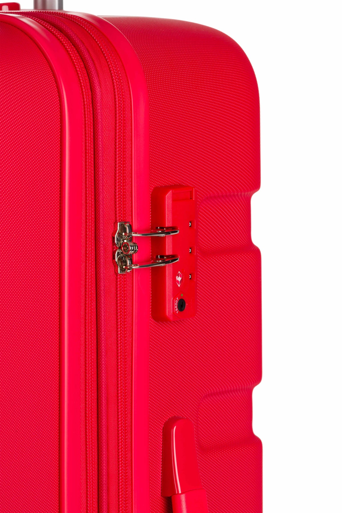 SWISSGEAR Signature Large Checked Spinner - Red - 08