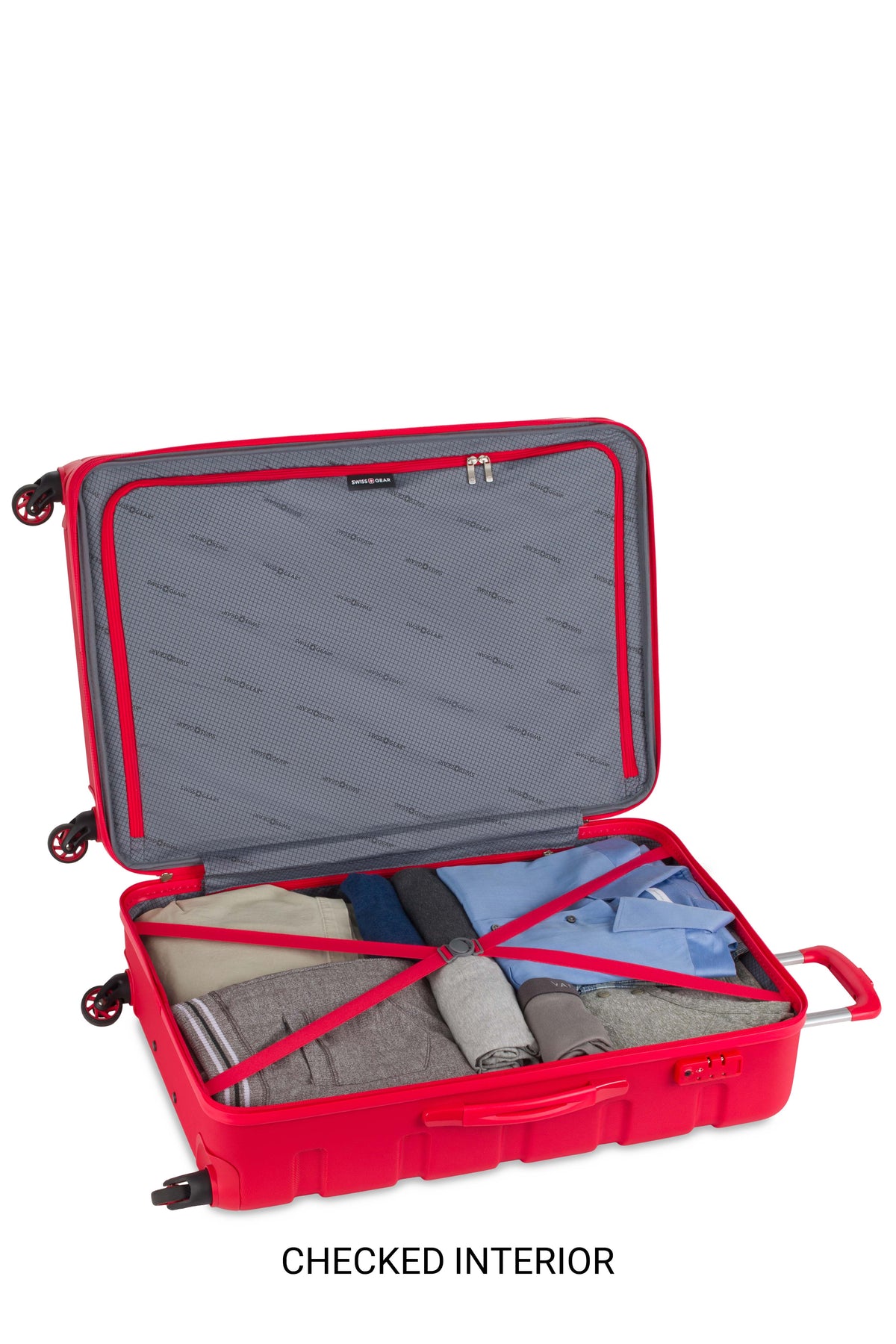 SWISSGEAR Signature 2-Piece Spinner Set - Red - 05