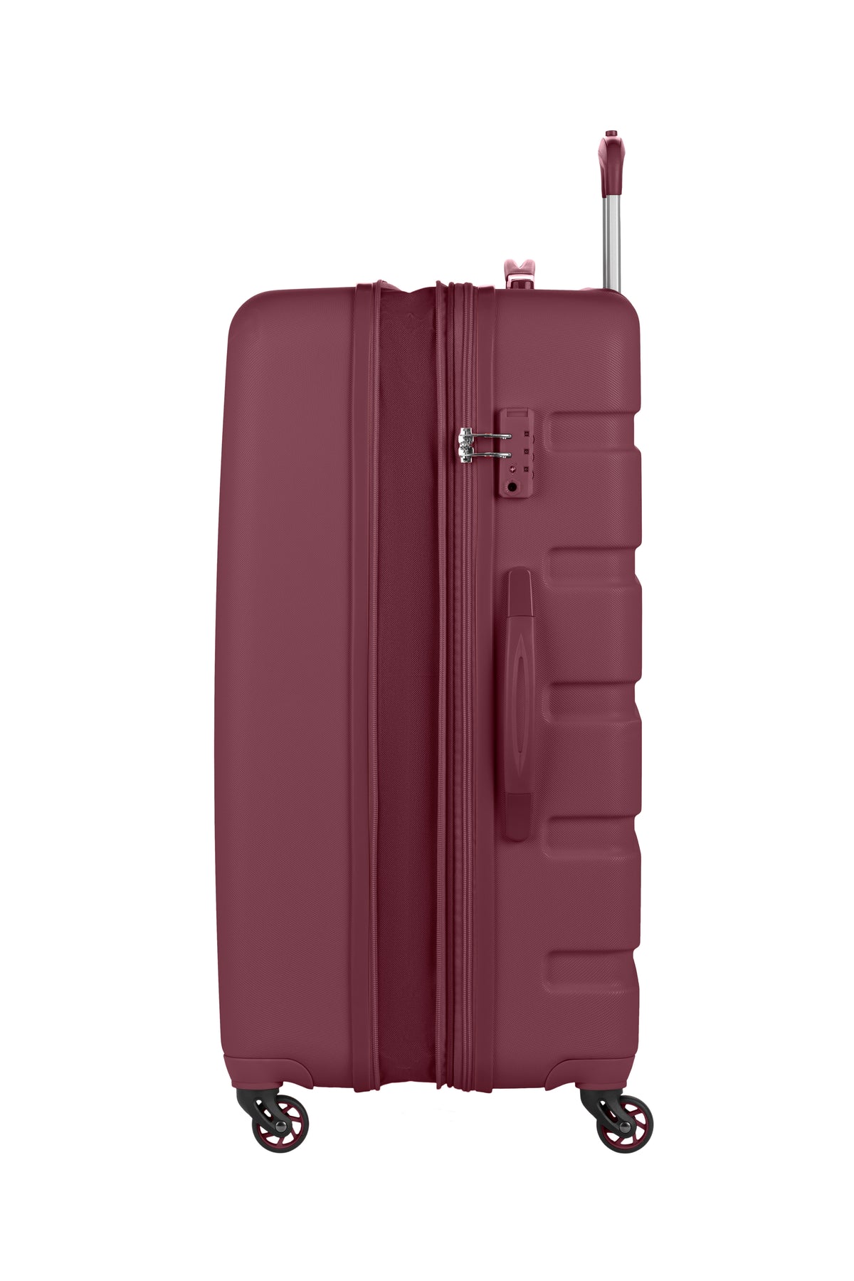 SWISSGEAR Signature Large Checked Spinner - Merlot Red - 07