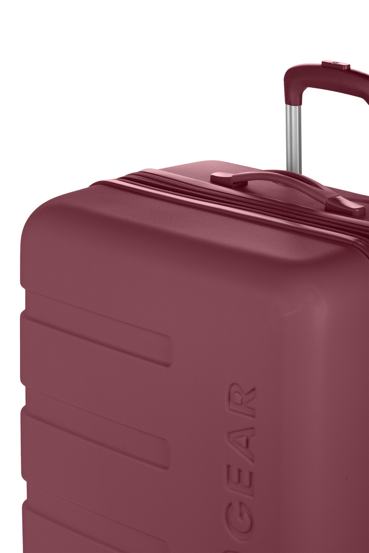 SWISSGEAR Signature Large Checked Spinner - Merlot Red - 13