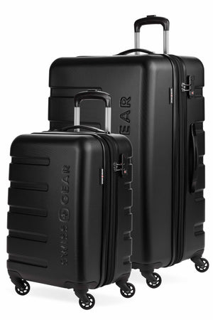 SWISSGEAR Signature 2-Piece Spinner Set in Black