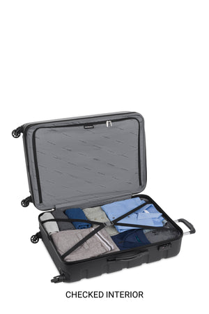 SWISSGEAR Signature 2-Piece Spinner Set in Black