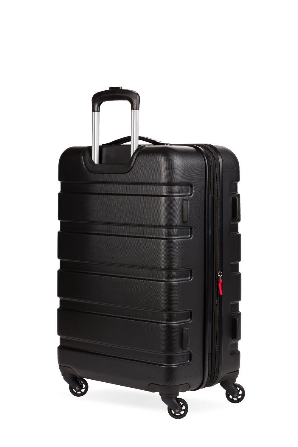 SWISSGEAR Signature Medium Checked Spinner - Black - 02