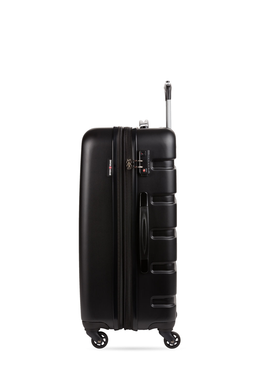 SWISSGEAR Signature Medium Checked Spinner - Black - 04