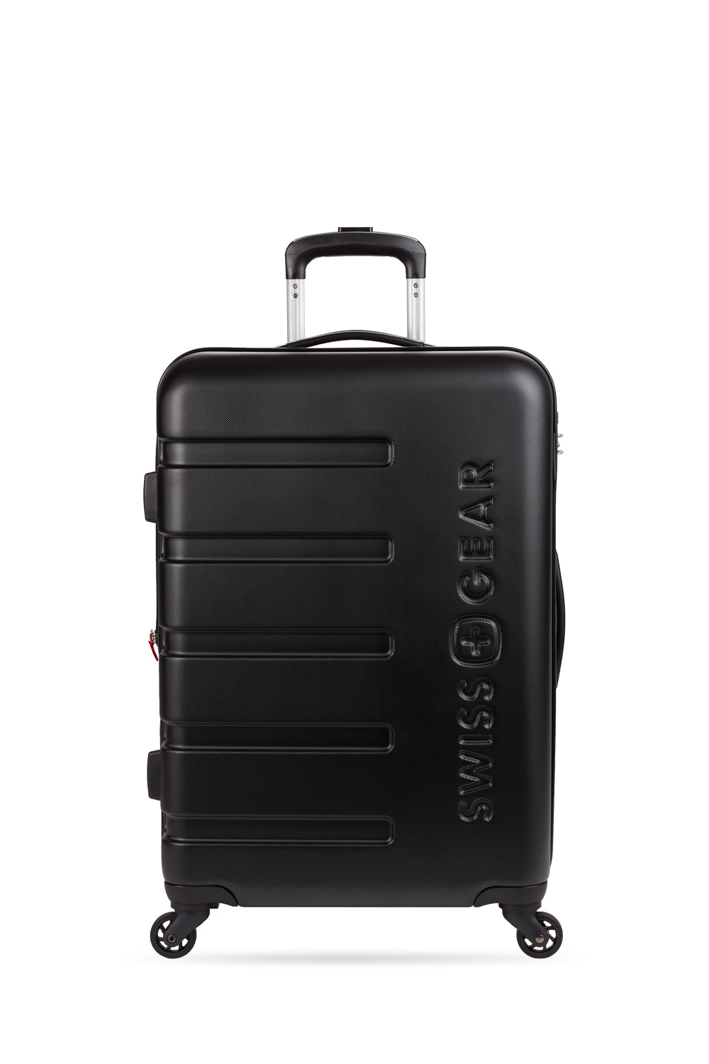 SWISSGEAR Signature Medium Checked Spinner - Black - 03
